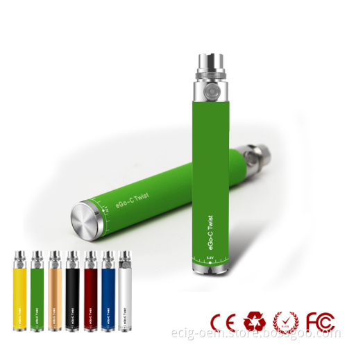 E Cigarette Evod Twist Battery Good Quality